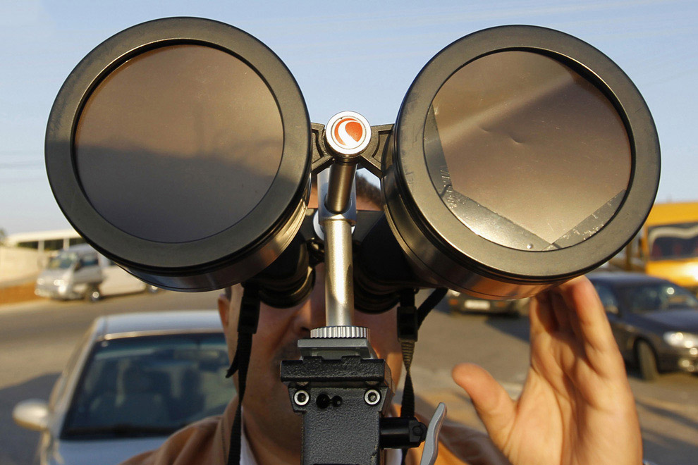 Редкое гибридное солнечное затмение