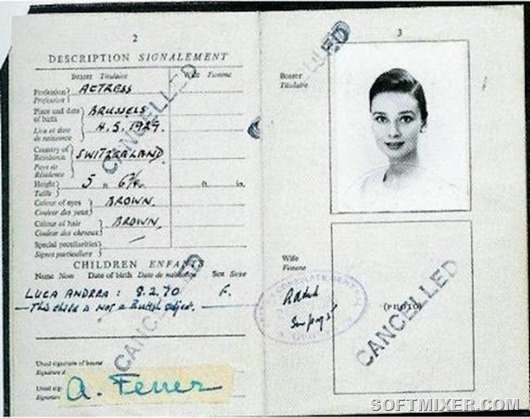 Как выглядели паспорта знаменитых людей