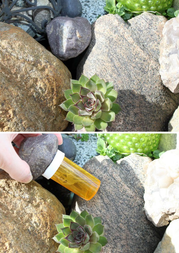 Простые идеи для тайников Простые идеи для тайников