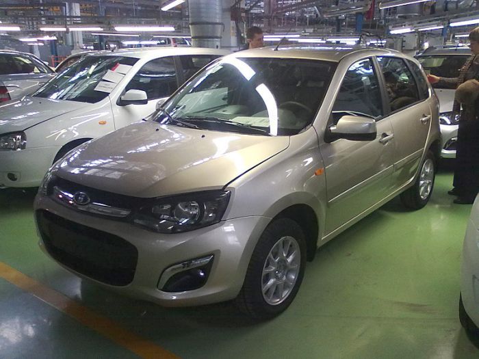 Обновленный интерьер Лада Калина (5 фото)