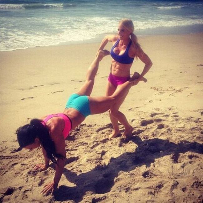 Девушки, которые любят спорт (59 фото)