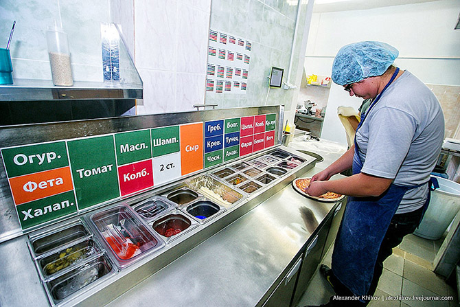 Как работает служба доставки пиццы