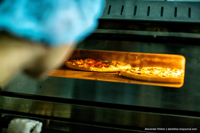 Как работает служба доставки пиццы