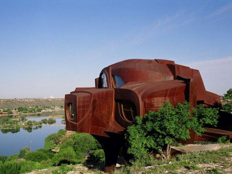 Футуристичные жилые дома (41 фото)