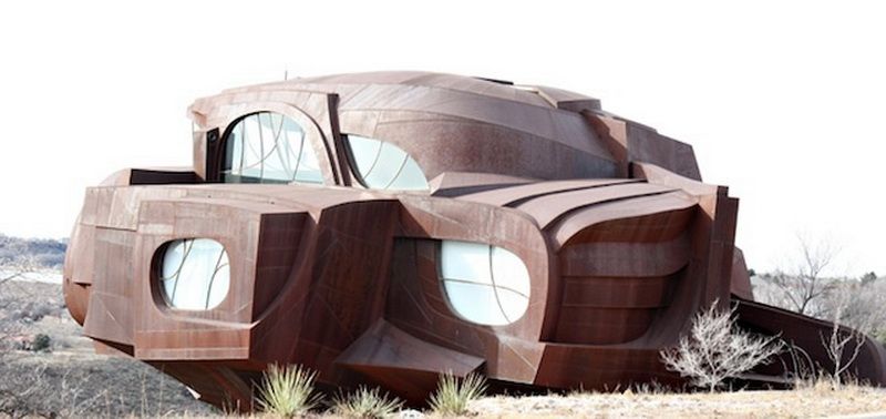 Футуристичные жилые дома (41 фото)