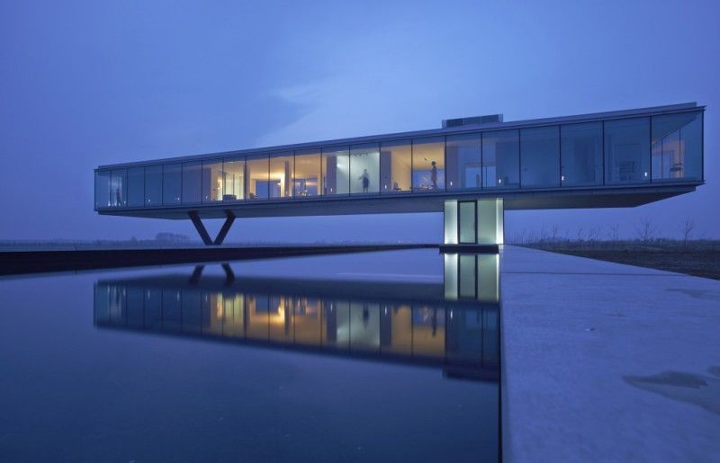 Футуристичные жилые дома (41 фото)