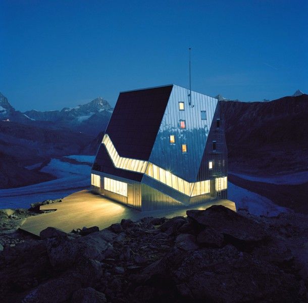 Футуристичные жилые дома (41 фото)