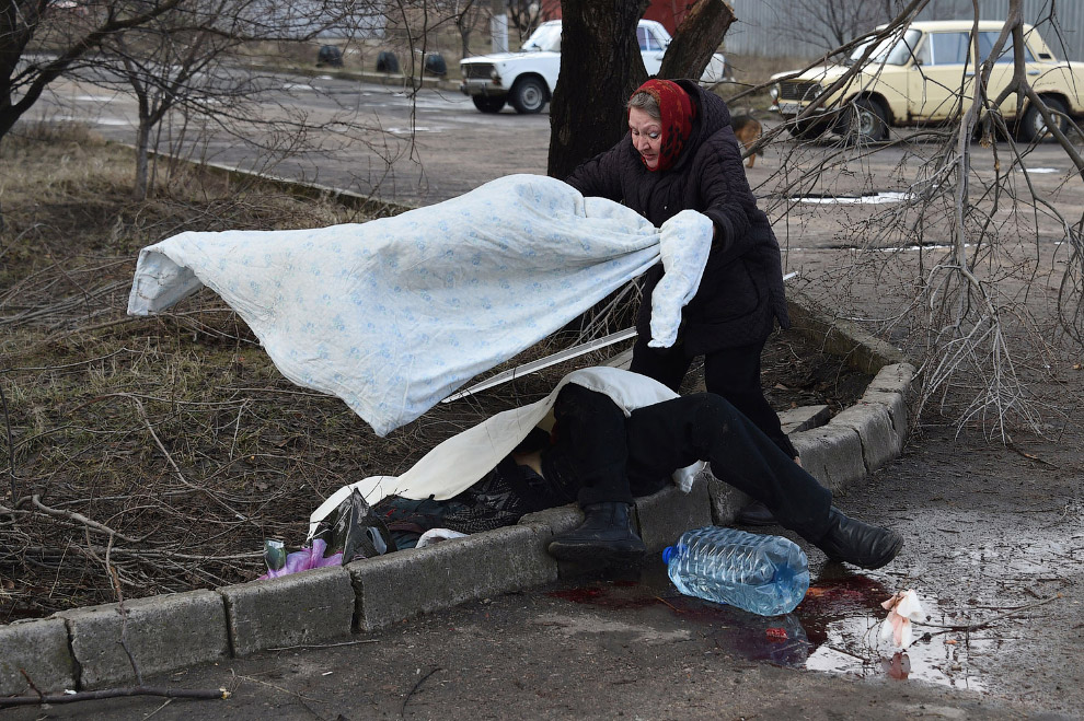 Страшное слово "война". Донецк сегодня