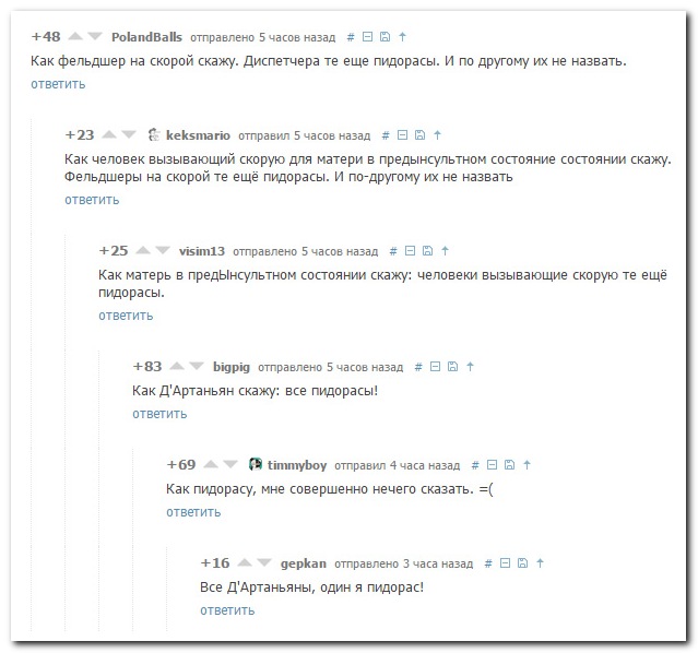 Смешные комментарии из социальных сетей