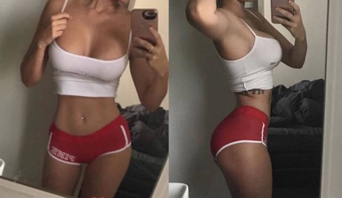 Девушки в коротких шортах