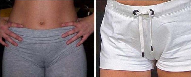 Поддельная 'верблюжья лапка' — безумный азиатский тренд среди женского белья