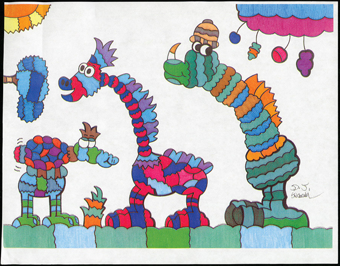 Искусство в себе – рисунки аутистов