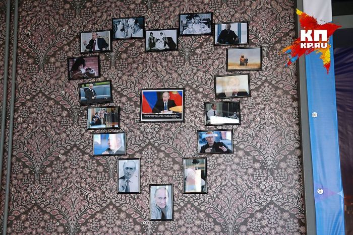 В Красноярске появилось патриотическое кафе в честь Путина