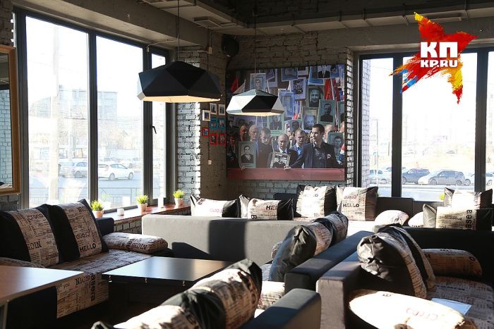 В Красноярске появилось патриотическое кафе в честь Путина