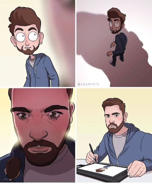 Смешные комиксы