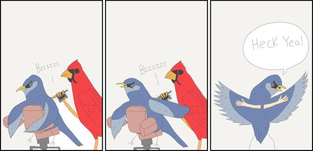 Смешные комиксы