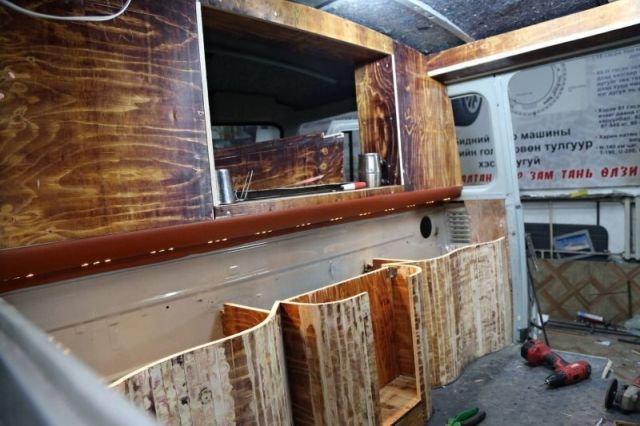 Монгольский тюнинг УАЗа "Буханки"