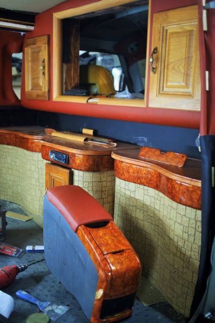 Монгольский тюнинг УАЗа "Буханки"