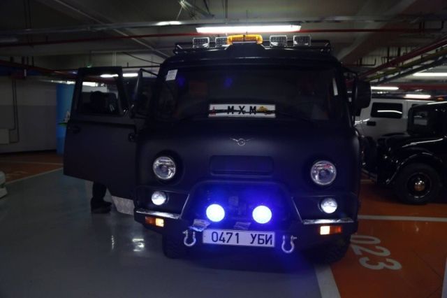 Монгольский тюнинг УАЗа "Буханки"