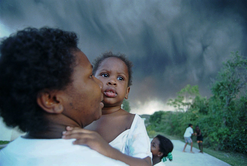 Вулкан Суфриер-Хиллс и остров-призрак