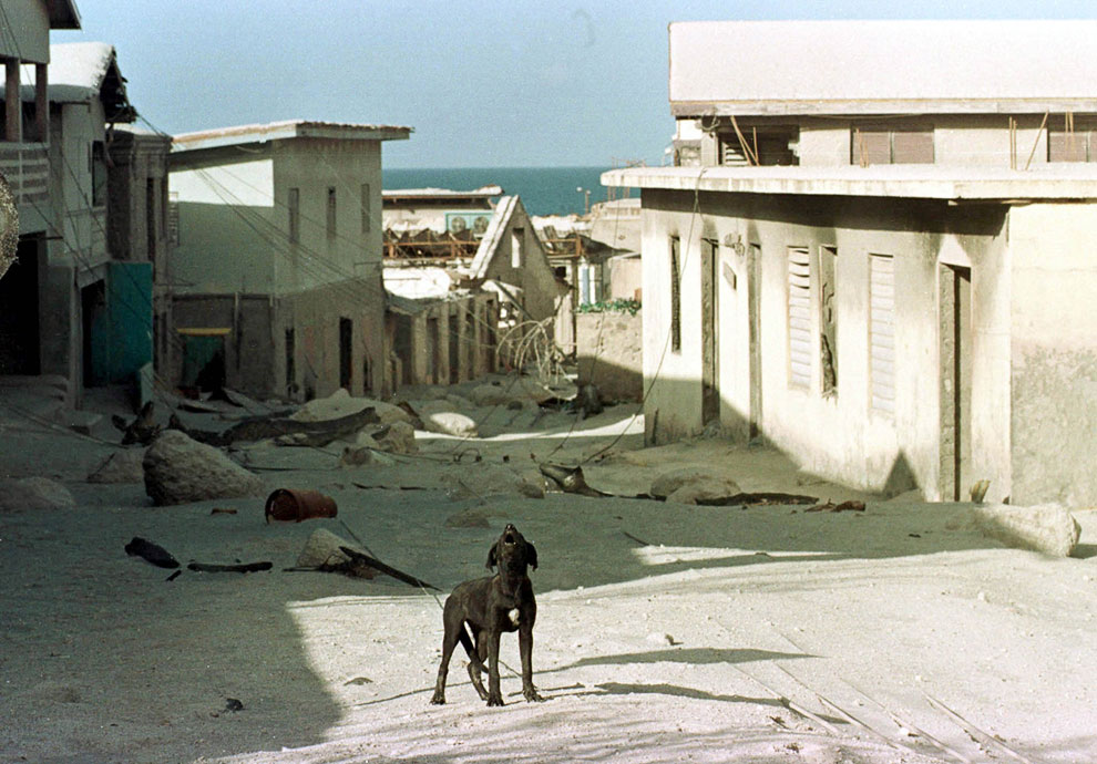 Вулкан Суфриер-Хиллс и остров-призрак