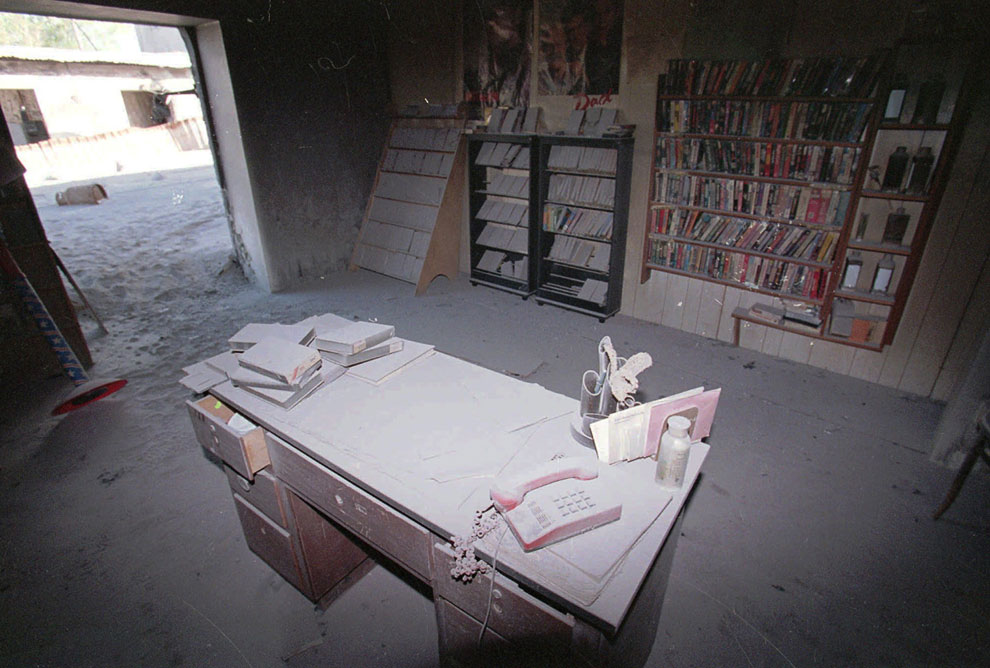 Вулкан Суфриер-Хиллс и остров-призрак