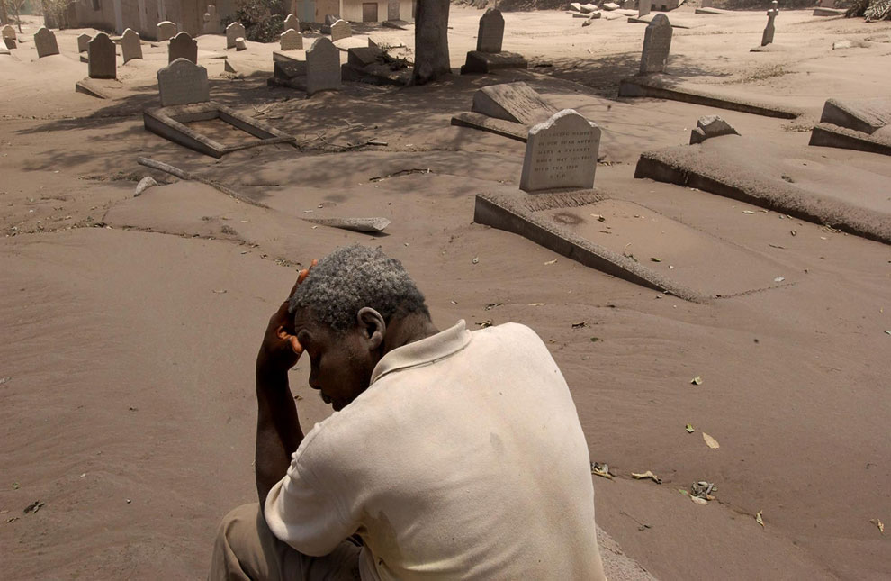 Вулкан Суфриер-Хиллс и остров-призрак