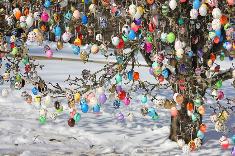 Пасхальное дерево Крафта