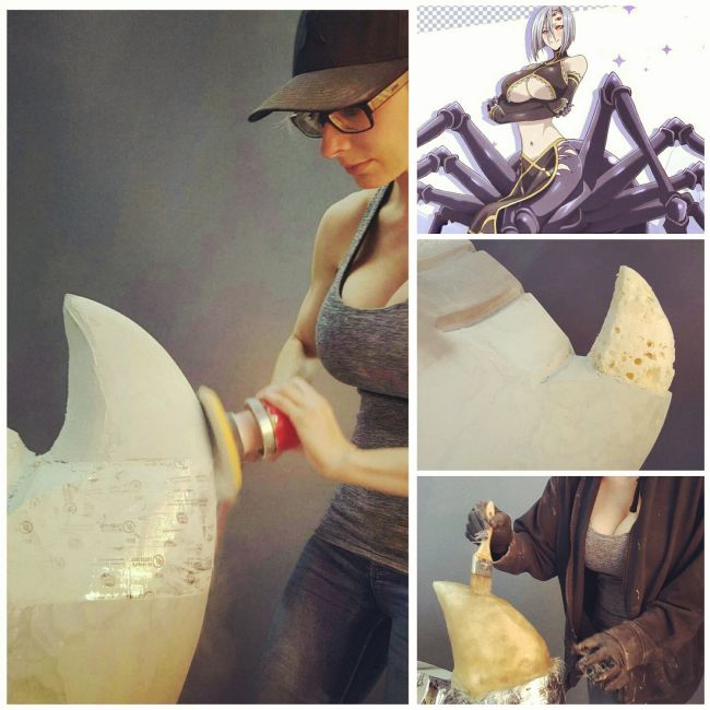 Девушка изготовила удивительный костюм для косплея своими руками