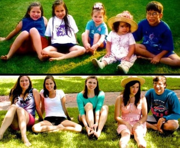 Интересные снимки в формате "до и после"