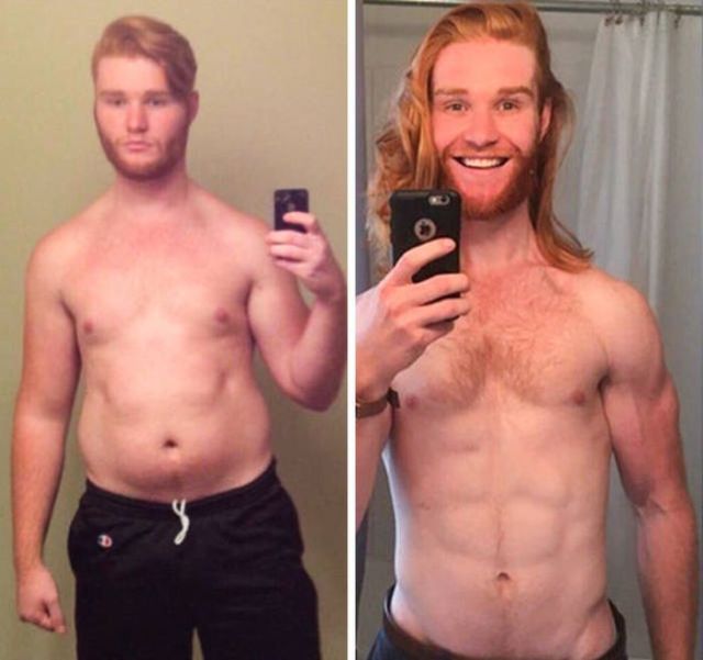 Интересные снимки в формате "до и после"