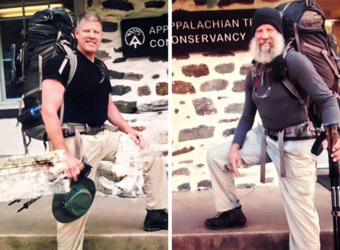 Интересные снимки в формате "до и после"