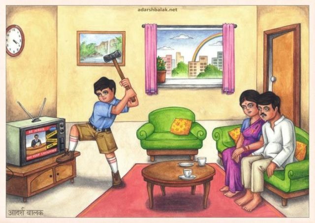 Смешные комиксы