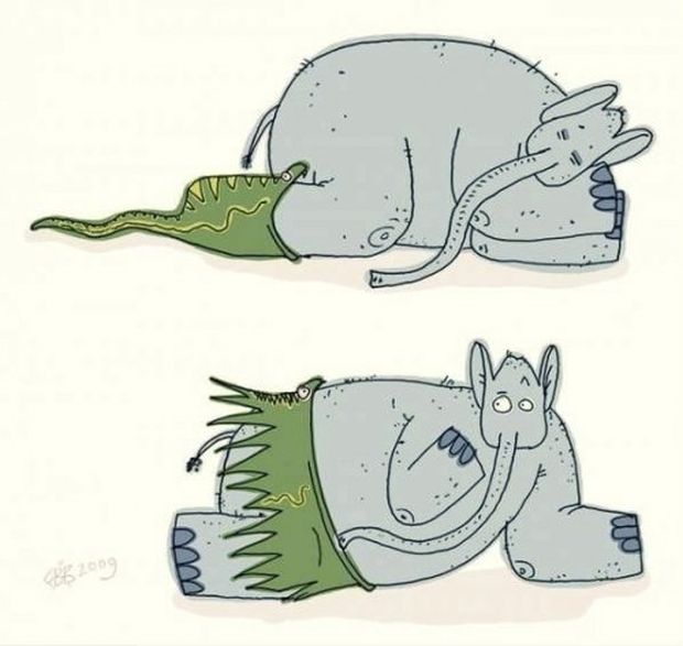 Смешные комиксы