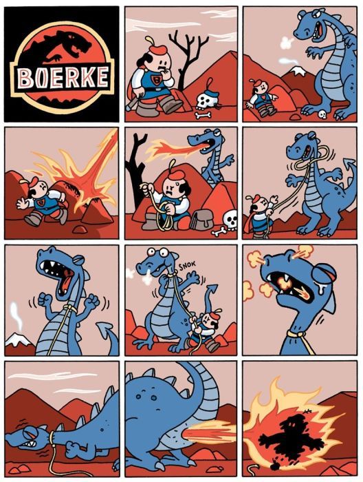 Веселые комиксы