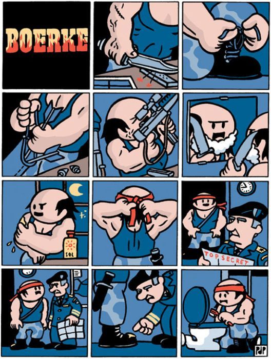 Веселые комиксы