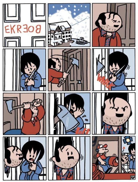 Веселые комиксы