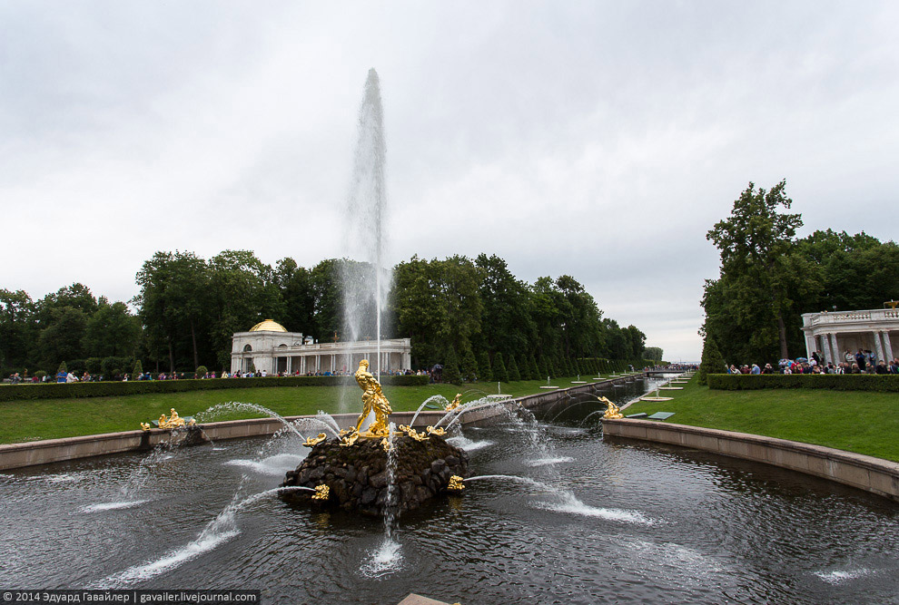 Что находится под фонтанами Петергофа Что находится под фонтанами Петергофа