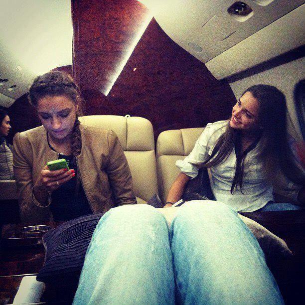 Российские гимнастки отдыхают на Сардинии (39 фото)