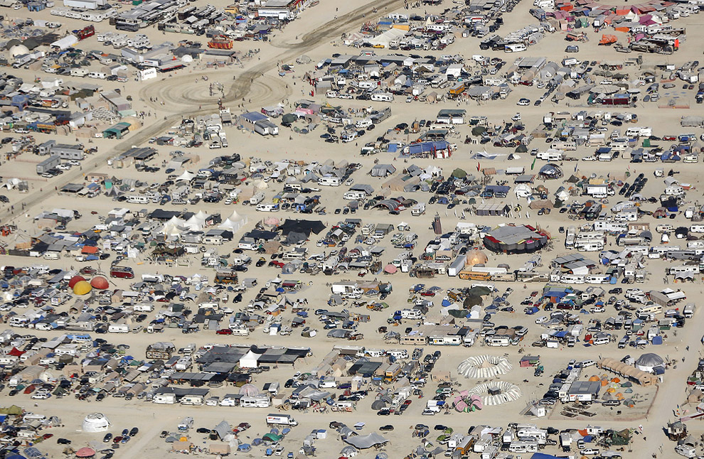 Фестиваль «Горящий человек 2013» в Неваде