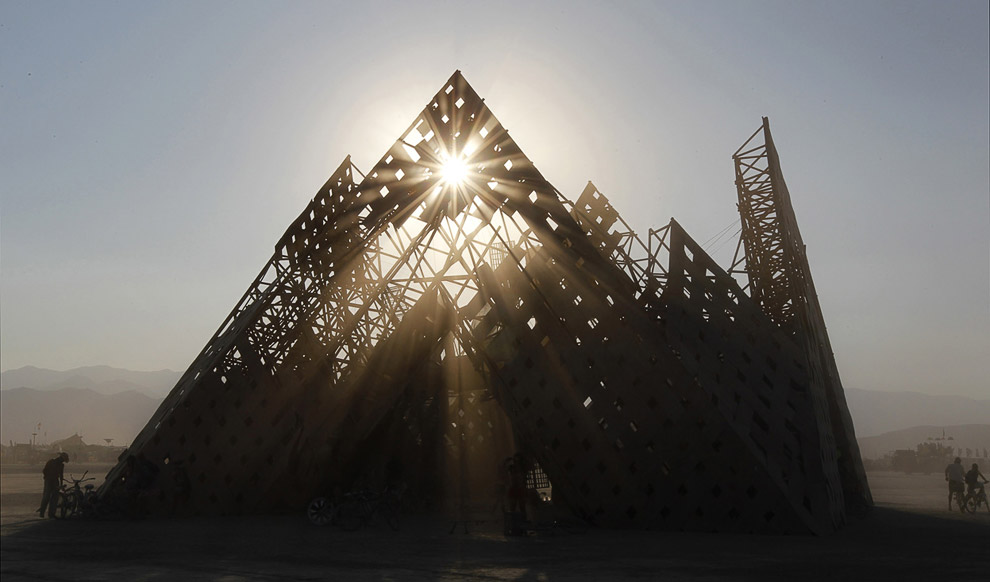 Фестиваль «Горящий человек 2013» в Неваде