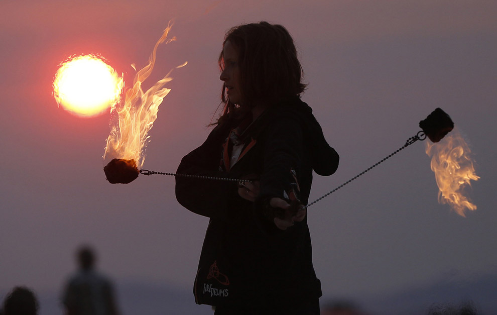 Фестиваль «Горящий человек 2013» в Неваде
