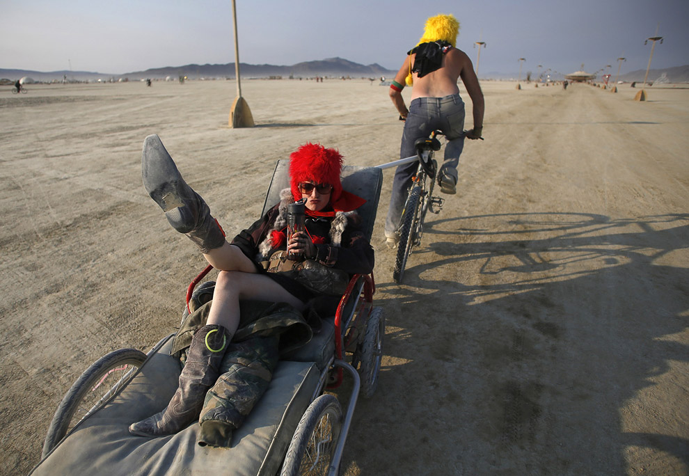 Фестиваль «Горящий человек 2013» в Неваде