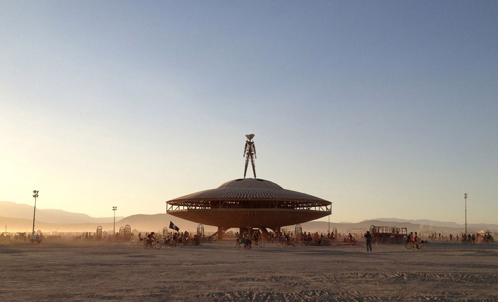 Фестиваль «Горящий человек 2013» в Неваде