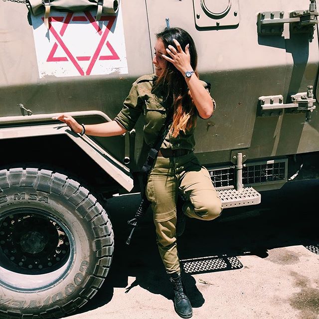 Красавицы израильской армии