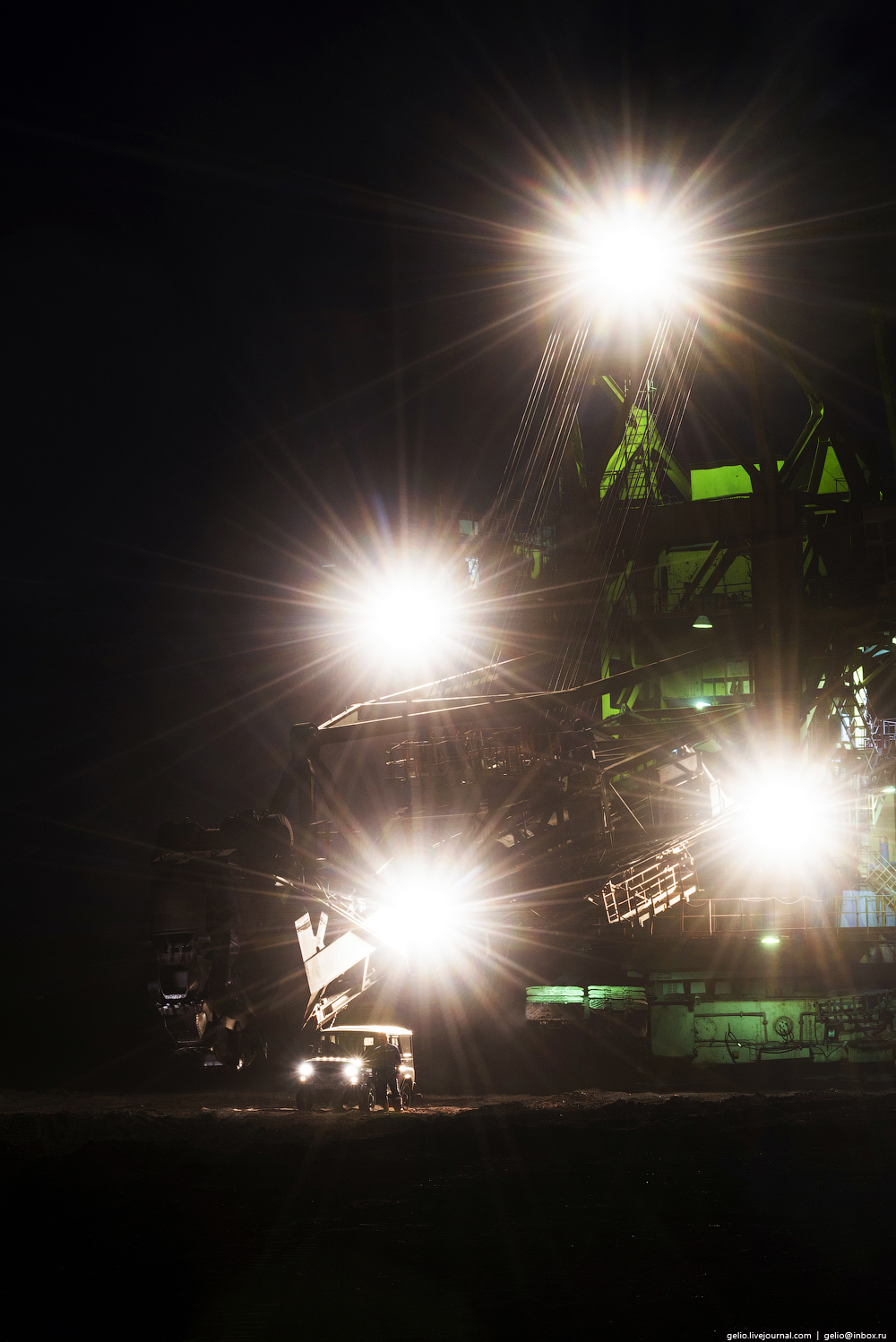 Самый крупный угольный разрез в России