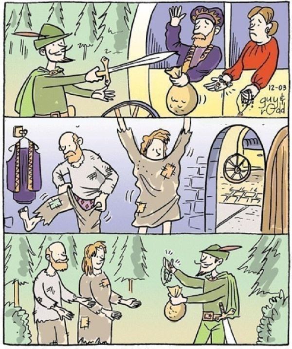 Смешные комиксы