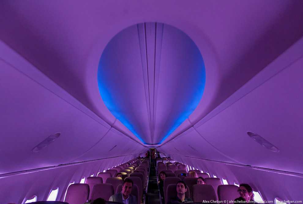 Небесный Интерьер: колыбель над облаками для путешественников