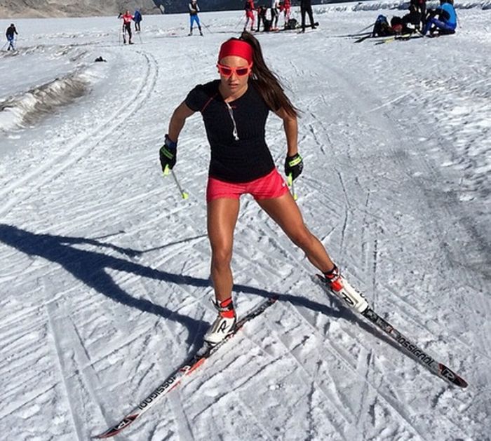 Самые красивые биатлонистки