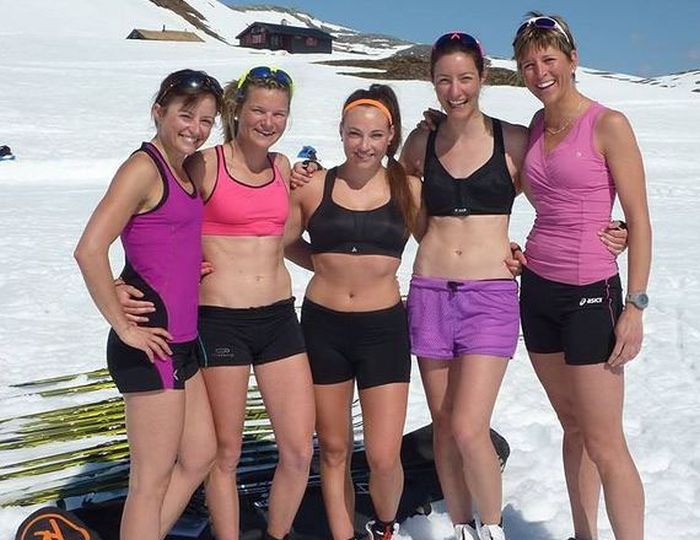 Самые красивые биатлонистки